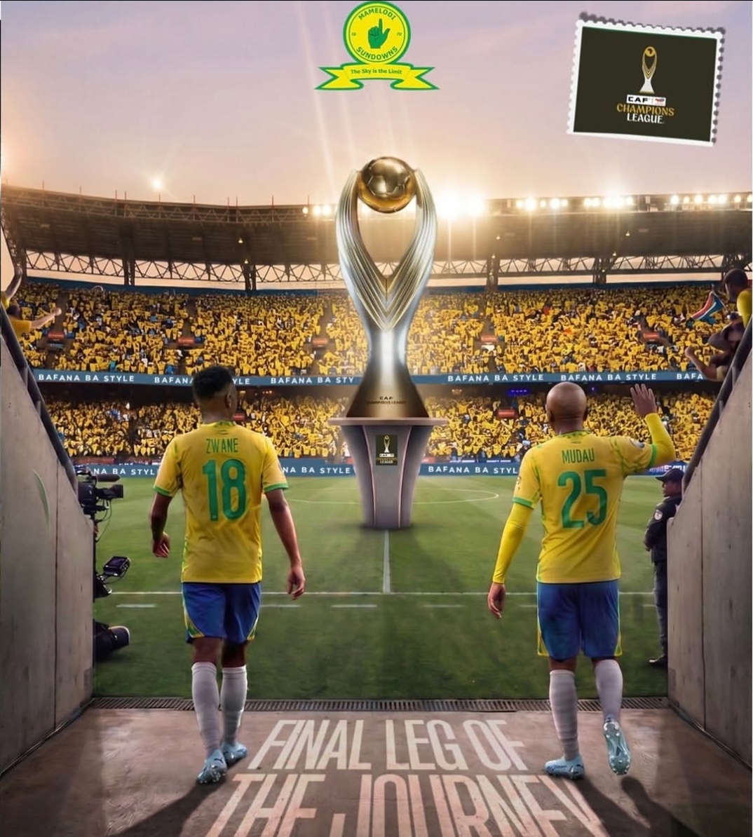 Congratulations to Mamelodi Sundowns and Our Client Khuliso Mudau — Sundowns Book Their Spot in the 2025/26 CAF Champions League Final